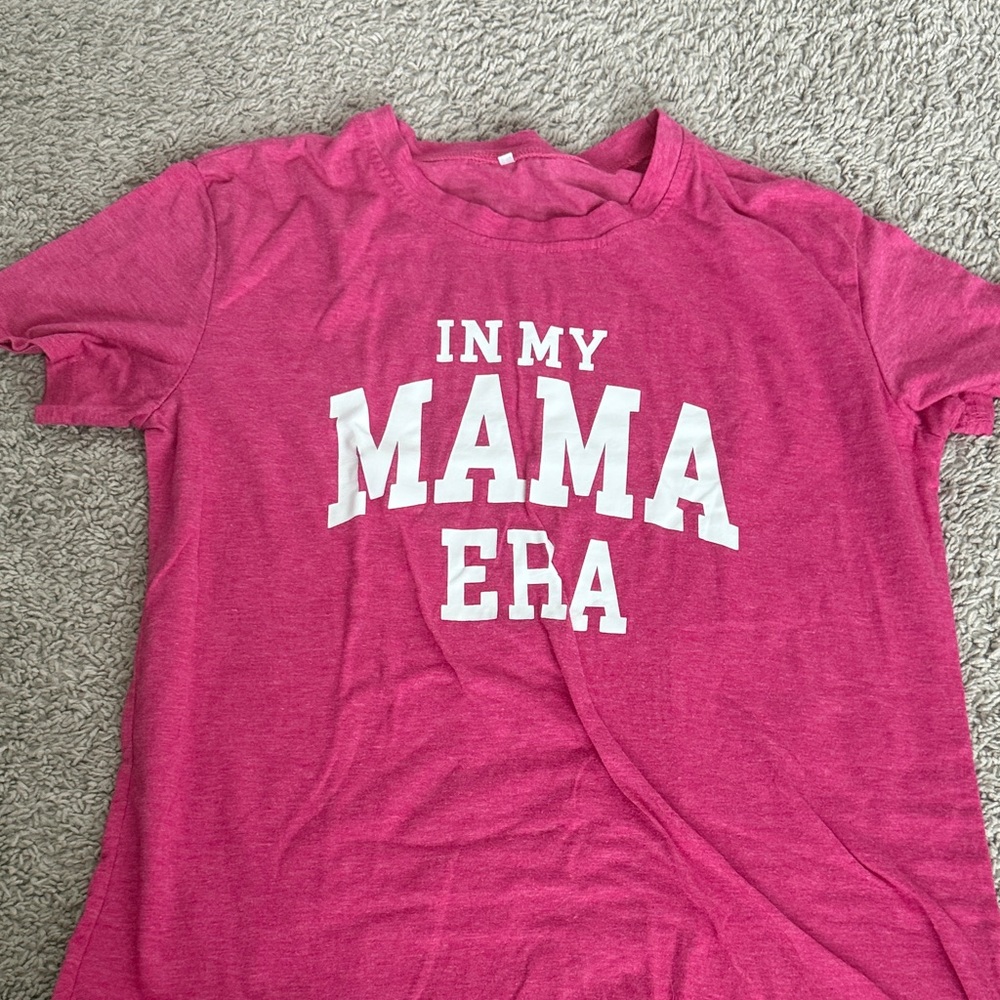 🍓5 for $15🍓 Pink Tee - In My Mama Era